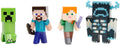 2.5 Metals Mc 4pk(steve, Alex, Creeper, Warden) - 2.5 Metals Mc 4pk(steve, Alex, Creeper, Warden) - Collectibles