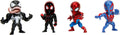 2.5 Metals Spiderman 4pk - 2.5 Metals Spiderman 4pk - Collectibles