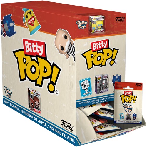 Bitty Pop Retro Toys - Bitty Pop Singles Retro Toys One Bitty Pop Per - Collectibles