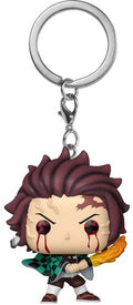 Pop Keychain Demon Slayer - Pop Keychain Demon Slayer Tanjiro Sun Breathing - Collectibles