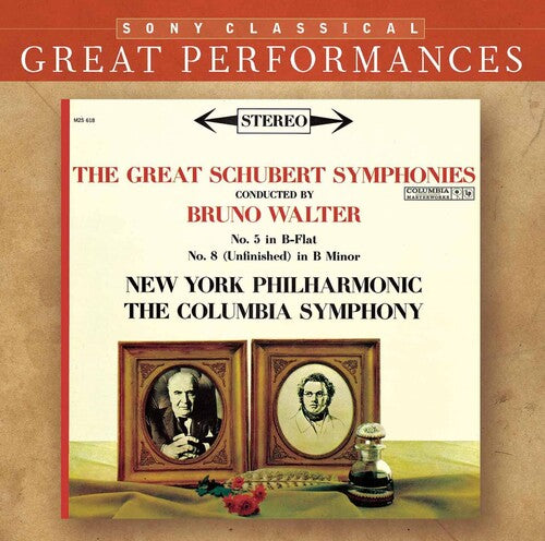 Schubert / Beethoven / Walter / Columbia Sym Orch - Symphonies 5 & 8 / Leonore Overture 3 - Music CD