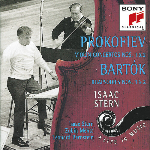 Prokofiev / Bartok / Stern / Mehta / Bernstein - Violin Concertos 1 & 2 / Rhapsodies For Violin - Music CD
