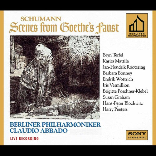 Schumann / Terfel / Abbado / Berlin Philharmonic - Faust Scenes - Music CD