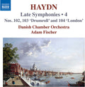 Late Symphonies Vol. 4 - Nos. 102-104 Music CD