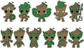 Groot 3d Foam Bag Clip - Series 2 - Groot 3d Foam Bag Clip - Series 2 - Collectibles