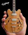 Axe Hvn Eg811 Epiphone 1965 Casino Natural Mini Gu - Axe Hvn Eg811 Epiphone 1965 Casino Natural Mini Gu - Collectibles