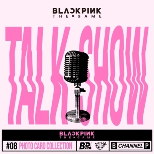 Blackpink - Talk Show - The Game Photocard Collection - Collectibles