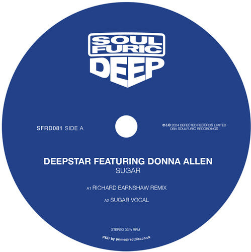 Deepstar - Sugar (richard Earnshaw Remix) - Vinyl Record