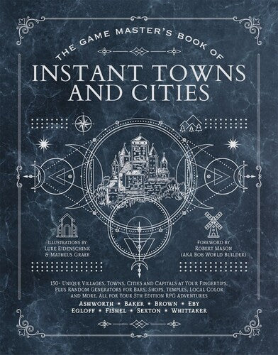 Ashworth,jeff / Baker,tim / Graef,matheus - Game Masters Book Of Instant Towns And Cities - Books