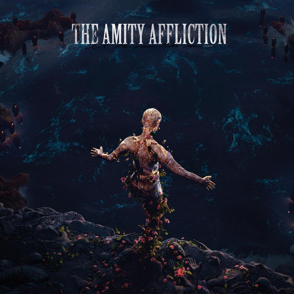 The Amity Affliction - Let The Ocean Take Me - (Redux) [Indie Exclusive White in Aqua Blue in Royal Blue LP]