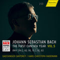 Bach,j.s. / Cantorey - Vision Bach, Vol. 5 - The First Cantata Year - Music CD