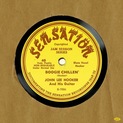 Hooker,john Lee - Sensation: Documenting The Sensation Recordings - Vinyl Record