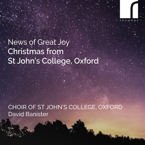 Bannister / Bednall / Choir Of St John's College - News Of Great Joy - Christmas From St John's - Music CD