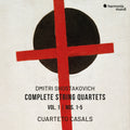 Shostakovich Complete String Quartets Vol. 1 Music CD