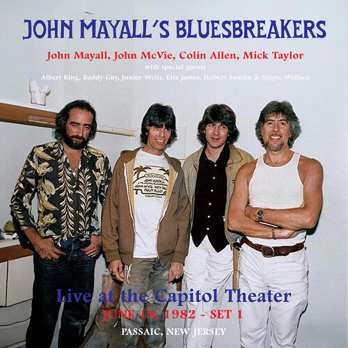 Mayall,john & Bluesbreakers - Live At The Capitol Theater - June 18 1982 (set 1) - Vinyl Record