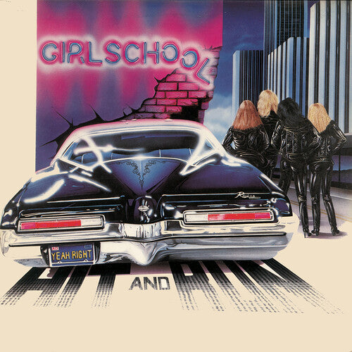 Girlschool - Hit & Run - Magenta - Vinyl Record