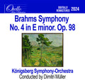 Konigsberg Symphony Orchestra - Brahms - Symphony No. 4 In E Minor. Op. 98 - Music CD