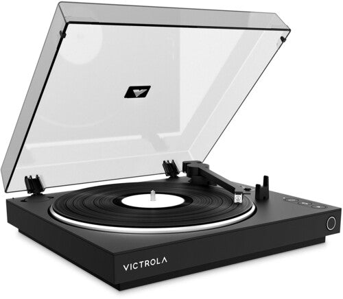 Victrola Vpt800blk Automatic Turntable Record Player Bluetooth Black