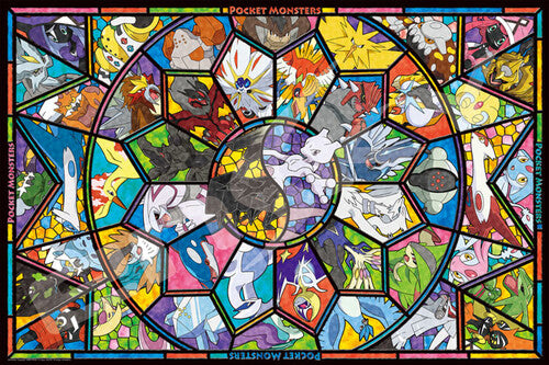 Ensky Artcrystal Puzzle - Pokemon - 1000-ac011 - Collectibles