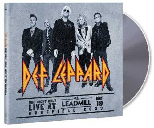 Def Leppard - One Night Only: Live At The Leadmill, Sheffield - Music CD