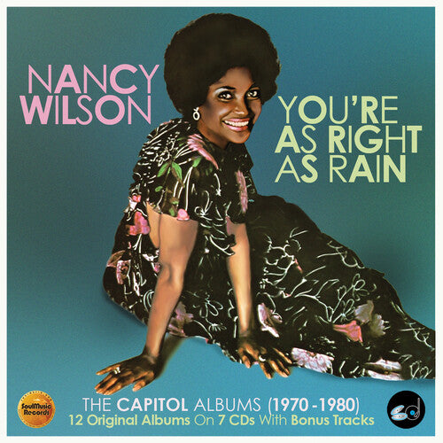 Wilson,nancy - You're As Right As Rain: Capitol Albums 1970-1980 - Music CD