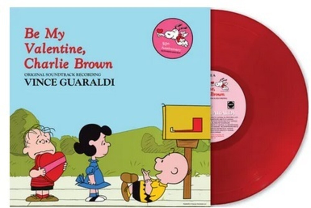 Vince Guaraldi - Be My Valentine, Charlie Brown [ThinkIndie/RSD Indie Exclusive Heartburn Red LP]