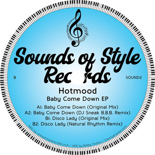 Hotmood - Baby Come Down - Vinyl Record