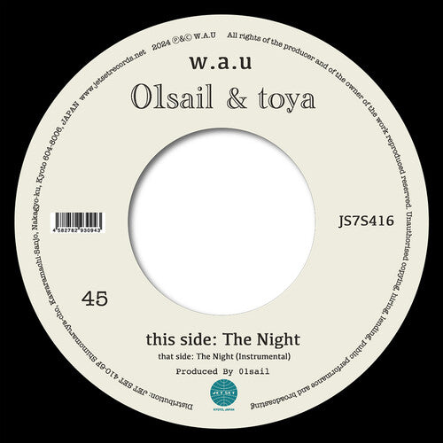 01sail & Toya - Night - Vinyl Record