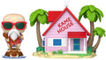 Pop Town Dragon Ball - Pop Town Dragon Ball Kame House With Master Roshi - Collectibles