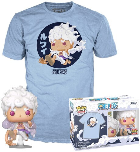Pop & Tee One Piece - Funko Pop & Tee One Piece Luffy Fifth Gear M - Collectibles