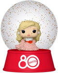 Mini Snow Globe Retro Toy - Mini Snow Globe Retro Toy Peaches & Cream Barbie - Collectibles
