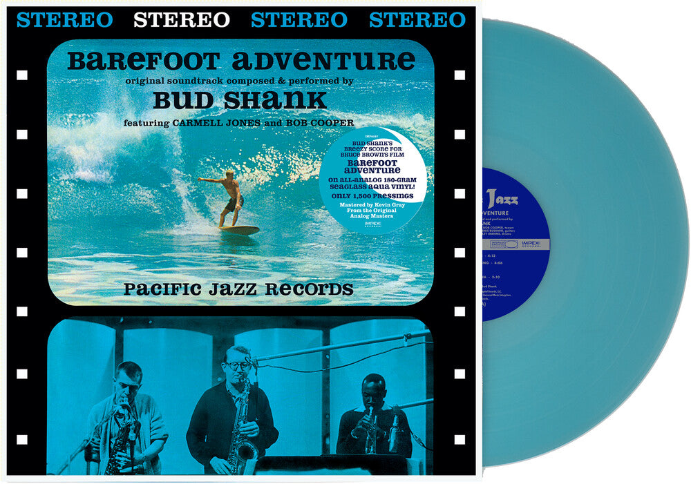 Barefoot Adventure - Seaglass Agua [Colored Vinyl] [Limited Edition] Vinyl Record