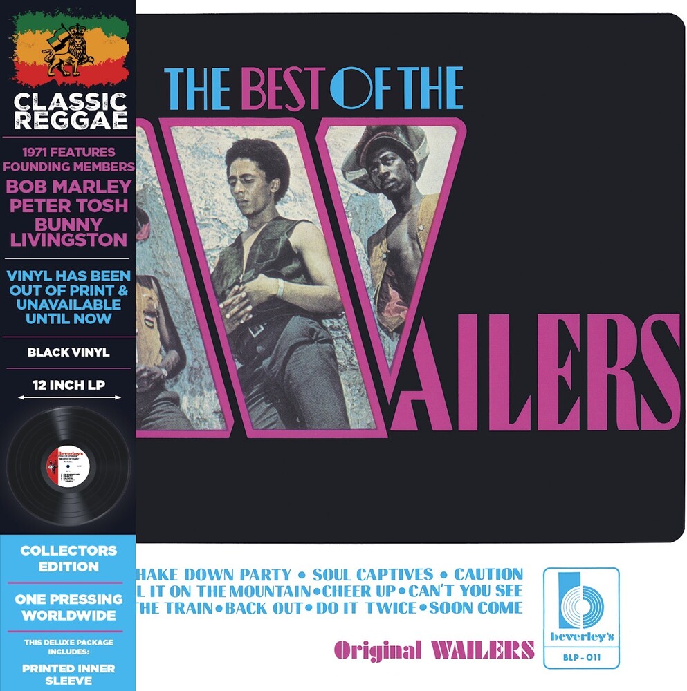Best Of The Wailers (Blk) [Limited Edition] [Remastered] [Reissue] Vinyl Record