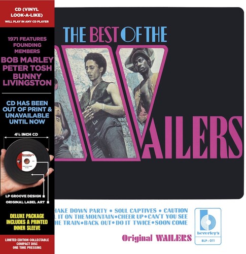 Wailers - Best Of The Wailers - Music CD
