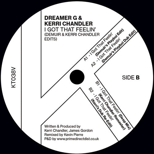 Dreamer G - I Got That Feelin' (demuir & Kerri Chandler 2024 - Vinyl Record