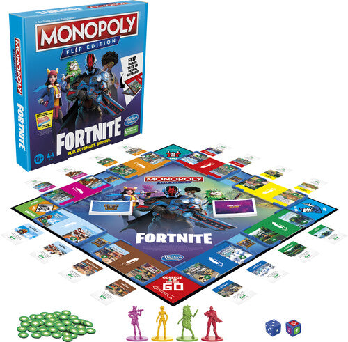 Monopoly Fortnite Flip Edition - Monopoly Fortnite Flip Edition - Games