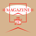 Magazine - Correct Use Of Soap - White - Vinyl Record