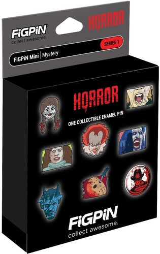 Figpin Mystery Mini Pin Wb Horror S1 1 Pin - Figpin Mystery Mini Pin Wb Horror S1 1 Pin - Collectibles
