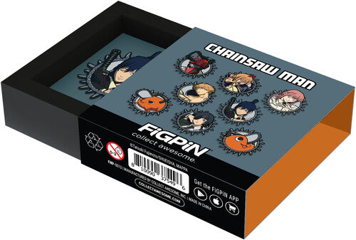 Figpin Mystery Mini Pin Chainsaw Man S1 1 Pin - Figpin Mini Mystrey Pin Chainsaw Man S1 1 Pin - Collectibles