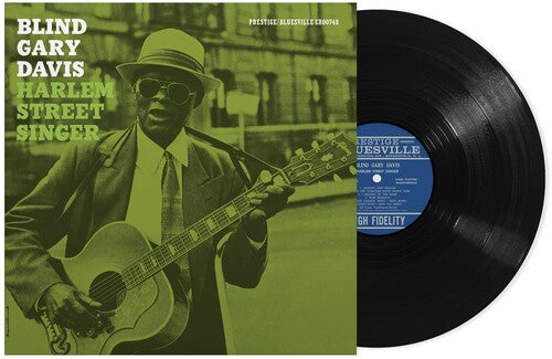 Davis,gary Reverend - Harlem Street Singer (bluesville Acoustic Sounds) - Vinyl Record