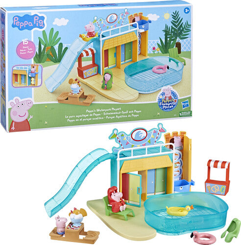 Pep Peppas Waterpark Playset - Pep Peppas Waterpark Playset - Collectibles