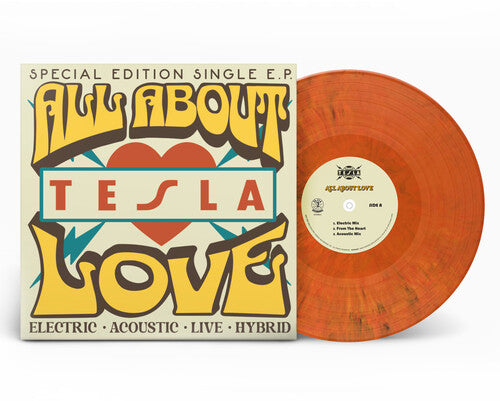 Tesla - All About Love - Orange - Vinyl Record