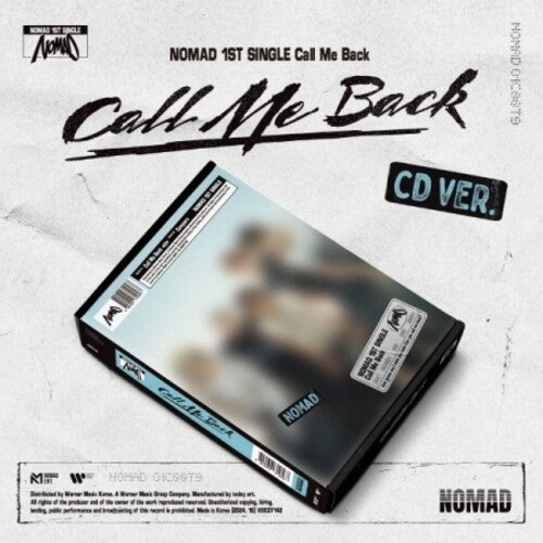 Nomad - Call Me Back - Music CD