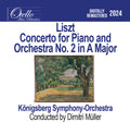Konigsberg Symphony Orchestra - Liszt - Concerto For Piano And Orchestra No. 2 - Music CD
