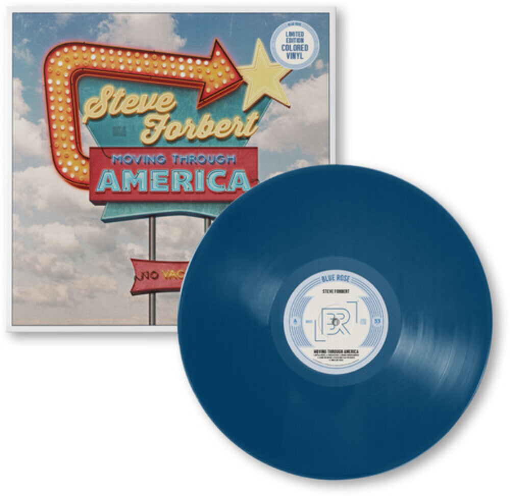 Moving Through America (Blue) (Blue) [Colored Vinyl] Vinyl Record