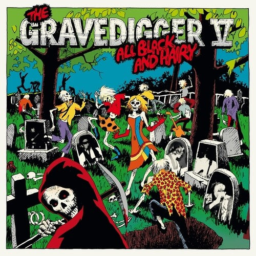 Gravedigger V - All Black & Hairy - Vinyl Record