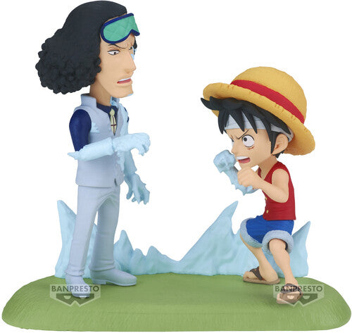 Banpresto - World Collectible Figure: Log Stories - One Piece - Monkey D. Luffy Vs. Kuzan - Collectibles