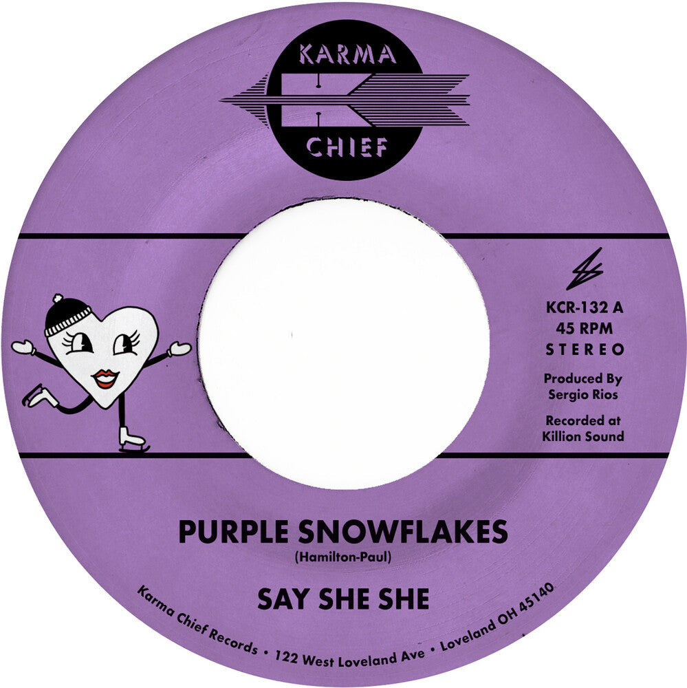 Purple Snowflakes / This Wintertime [7" Vinyl] Vinyl Record
