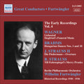 Furtwangler,wilhelm - Early Recordings Vol. 4 - Music CD