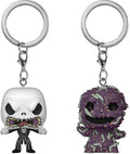 Keychain The Nightmare Before Christmas - Keychain Tnbc 2pk Jack & Oogie - Collectibles